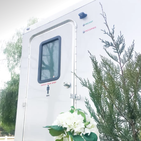 guests quality mobile bathroom lux restroom trailers